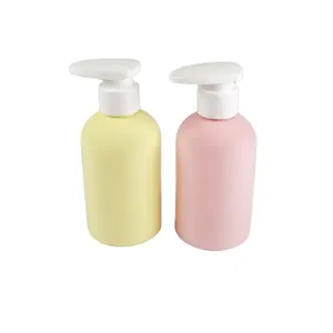 Flacone personalizzato satinato opaco da 200ml per animali domestici Pompa per la lozione pressante bianca 24 410 crema per le mani sbiancante per il corpo in plastica idratante Shampoo