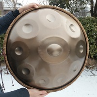 Hot Selling Wholesale Popular Musical Instruments 10 Note Handpan Professional