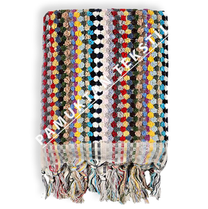 <b>Turkish</b> <b>Towel</b> 100% Cotton XL Striped Quick-Dry Absorbent Child Beach <b>Towel</b> Peshtemal Hammam Custom All-Season Made in China - Product Image 3
