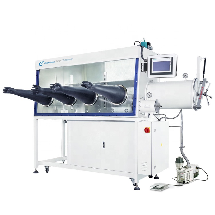 Double Workstation Glove Box - 4 Holes Universal (1800/750/900)