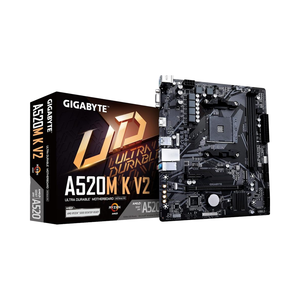 Carte mère GIGABYTE A520M K V2, chipset AMD A520, RAM <span class=keywords><strong>DDR4</strong></span>, ordinateur de bureau, nouvelle, double 64 Go, format ATX - Product Image 4