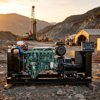 Générateur de secours insonorisé à longue autonomie 200kW 300kVA 440V 220V 60Hz pour sites de télécommunications au Pérou avec option de configuration CE