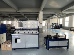 Kiểm soát máy tính ngang van kiểm tra băng ghế dự bị dn1200 thủy lực Mặt bích van chủ đề an toàn van áp lực máy tính thử nghiệm - Product Image 4