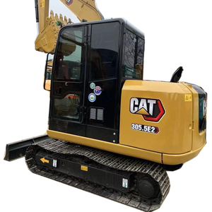 Excavatrices Caterpillar certifiées EMC, excavatrice d'occasion CAT305.5E 5,5 tonnes, excavatrice Caterpillar avec pompe - Product Image 1
