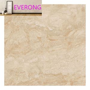 Fábrica de Foshan Suministra Baldosas de Cerámica de Porcelana Pulida de Color Beige de 24"X24" - Product Image 3