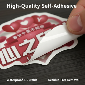 "Heart's Desire" Romantic Heart-Shaped Stickers Waterproof Adhesive <b>Labels</b> Suitable for Valentine's Day <b>Gifts</b> and Flower Decor - Product Image 4