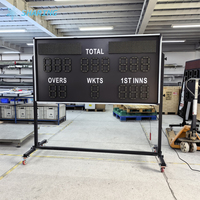 Affichage numérique LED pour cricket, imperméable, portable, pour extérieur, avec télécommande sans fil, pour afficher les scores des matchs sportifs