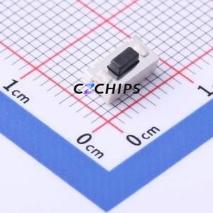 TSB001A3526B Tactile Switch SMD Switch Rectangle Button Horizontal Mount 7.7mm 3.55mm - Product Image 1