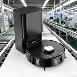 OEM V2L-SJ Self-Emptying Robot Vacuum Cleaner 3500Pa Laser Navigator Smart <b>Mapping</b> 90Mins Runtime Alexa Carpet Pet Hair Hotel - Product Image 1