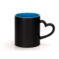 Tasse magique à transfert de chaleur, blancs pour sublimation, tasse en céramique, changement de couleur, bricolage, impression personnalisée, tasse à thé ou à lait chauffante