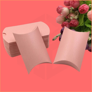 Full Color,Custom <strong>Simple</strong> logo Design Printing Small Gift Packing Pillow case Paper Box - Product Image 3