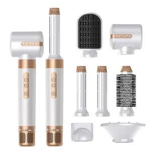 Professional High-Speed Electric Hair Dryer Negative Ionic Blow Airstyler Diffuser Hot Comb Blow Hot Air Brush Household
