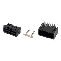 Kit de connecteurs de faisceau de câbles pour circuits imprimés automobiles, compatible avec 1-1827876-8 2-1827876-8, fiche de carte à souder fiable
