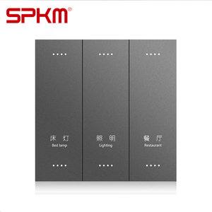 Spkm hiện đại sản phẩm điện tường chuyển đổi nhà thông minh ZigBee & tuya ánh sáng điện kết hợp thiết bị chuyển mạch thiết bị - Product Image 5