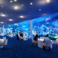Espace immersif 3D Écran holographique projecteur interagir éclairage plusieurs scènes décoration de mariage jeux de projection immersifs