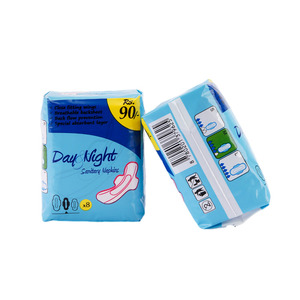 Campione gratuito prodotti per l'igiene femminile assorbenti igienici usa e getta cotone spensierato uso durante <span class=keywords><strong>la</strong></span> notte assorbenti per le donne mestruali - Product Image 4