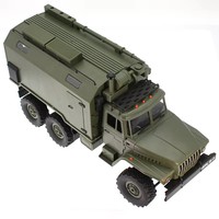 HOSHI WPL B-36 B36 Kamyon Simülasyonu Sovyet Ural Kamyon Komuta Aracı 1/16 Elektrikli Araba Uzaktan Kumandalı Rc Araba Erkek Çocuk Oyuncağı