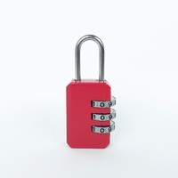 Cadenas à Code Numérique de Sécurité 4 Chiffres Haute Qualité avec Réinitialisation, Idéal pour Bagages, Sacs, Logos, Écoles, Gymnases, Hôtels et Utilisation Extérieure