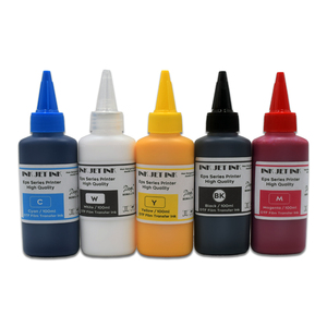 Mực Chuyển Phim DTF Mực Huỳnh Quang Màu Cam Xanh Đỏ Tươi Mực Vàng NEON/FLUO - Product Image 3