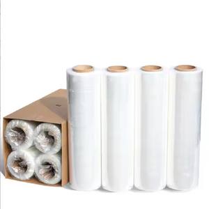 Buon prezzo 500mm 15 Mic 50cm 45cm 2 3kg mano PE Stretch pellicola di plastica per l'imballaggio - Product Image 1