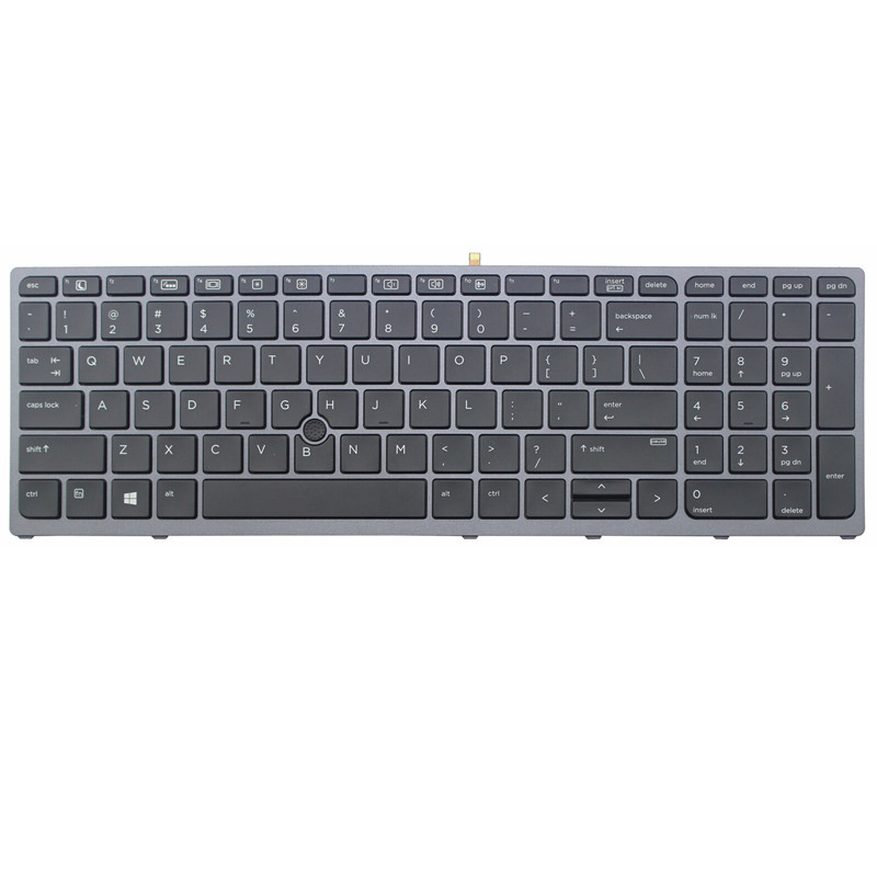 Распродажа, клавиатура для ноутбука hp Zbook 15 G3 15 G4 17 G3 17 G4 series, клавиатура для ноутбука с указателем