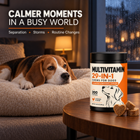 Complément Multivitaminé Canin Haute Performance pour la Mobilité et la Défense, Friandises Tendres, Vente en Gros, 29-en-1, Vitamines Multifonctionnelles pour la Vitalité du Chien, Fournitures pour Animaux de Compagnie
