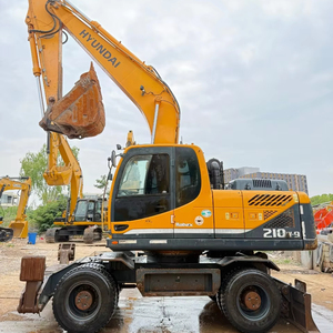 Excavatrices Hyundai 210W-9 d'occasion, machines d'occasion, pneus d'origine 210W, excavatrice Hyundai210 en état d'origine à vendre - Product Image 2