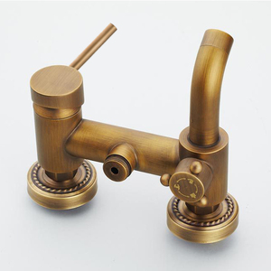 Regenwasser Dusche baño cabezal sanitario ducha Combo mezclador c Spray lujo baño Vintage cabezal de ducha conjunto Estell - Product Image 6