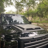 Grille avant ABS pour Jetour Traveller T2, style Black Warrior, grille en maille, pièces de modification de pare-chocs tout-terrain