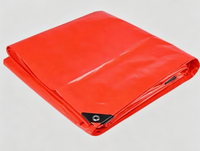 Bâche robuste enduite de PE, imperméable, respirante, tissée, coupe-vent, avec coutures doubles, pour voiture, camion, bateau