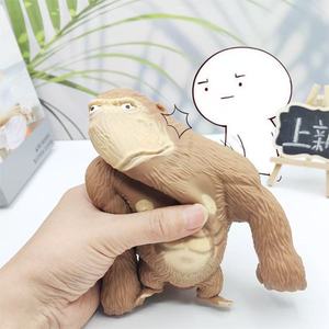 Juguetes Mochi de Gorila Clásico de 230g al por Mayor, Juguetes Sensoriales para Niños, Antiestrés, para Apretar, Divertidos Juguetes de Animales para Niños - Product Image 5