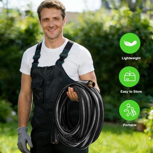 <span class=keywords><strong>Manguera</strong></span> de Jardín No Expandible, Ligera, Flexible, Resistente a la Abrasión, Sin Pliegues, Duradera y Robusta - Product Image 4