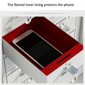 ตู้เก็บของโลหะป้องกันสัญญาณโทรศัพท์มือถือแบบทันสมัย สำหรับห้องประชุม ห้อง<span class=keywords><strong>สอบ</strong></span>โรงเรียน - Product Image 6