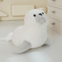 Peluche Super Douce et Mignonne, Jouet en Peluche Élastique Animaux Marins (Dauphin, Requin, Baleine), Rembourrée en Coton PP, Anti-Stress, Cadeau