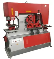 उच्च गुणवत्ता 60ton 90ton 120ton हाइड्रोलिक Ironworker मशीन कोण स्टील छिद्रण के लिए