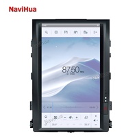 Lecteur multimédia MP5 DVD de style Tesla Navihua 16 pouces, écran tactile IPS, autoradio Android pour TOYOTA LAND CRUISER LC200