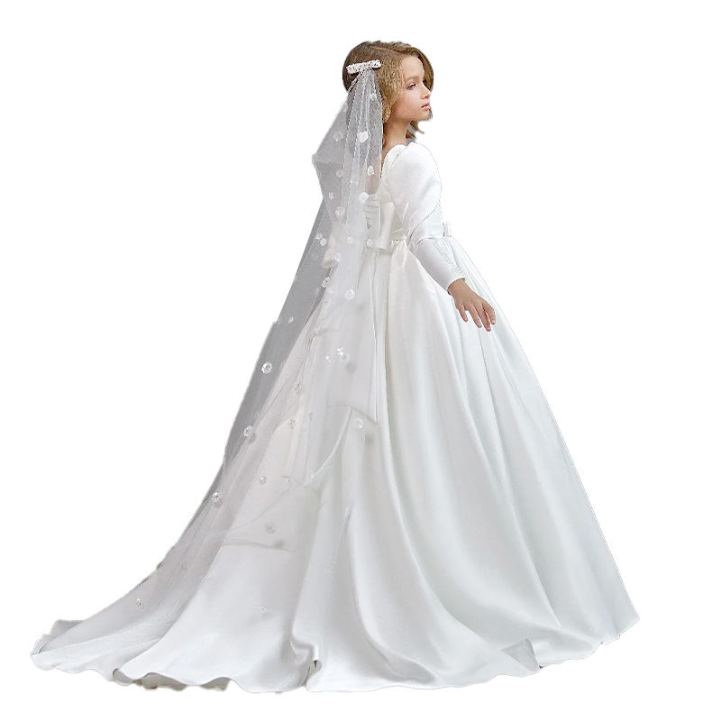 wedding dress girls vintage