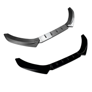 Audi A5 S5 8T <b>Sline</b> 2012-2017 Front Lip Splitter Carbon Fiber Texture Matte Finish AMP-Z - Product Image 2