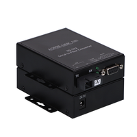 Convertidor de fibra óptica de 1 canal RS232, bidireccional, modo único
