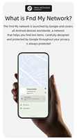 HG-01 IOS Android Google FindMy Device NO-fee Anti-Lost Personal Pet Global Positioning GPS Navigation Tracking Smallest Air Tag