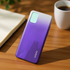 Cover posteriore per Oppo A72 2020, custodia protettiva con design sfumato viola - Product Image 2