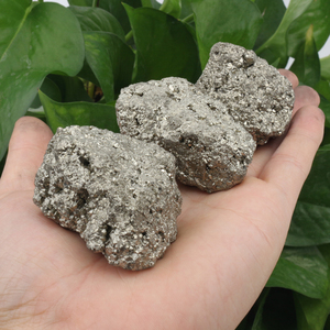 Wholesale Natural Pyrite Stone Cluster Nuggets Rough Raw Pyrite Crystal Healing Stones - Product Image 5