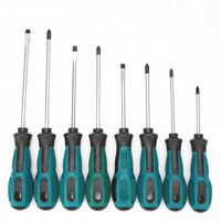 7 pièces 10 pièces 12 pièces multifonctionnel anti-dérapant poignée tournevis croix fendue magnétique tournevis ensemble
