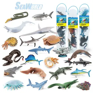 Mini simulazione pesci marini animali preistorici antiche creature Deep sea scatola di stoccaggio set modello decorazione