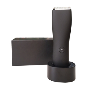 Recortadora de vello corporal para la zona íntima, actualizada, con cuchilla SkinSafe, resistente al agua, para uso en seco y húmedo, <span class=keywords><strong>afeitadora</strong></span> inalámbrica para hombres - Product Image 1