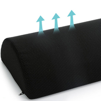 Coussin multifonctionnel en forme de cylindre, appui-pied de bureau, soulagement de la douleur des genoux, sous le bureau, coussin ergonomique pour les jambes