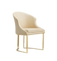 Ensemble de table à manger moderne de luxe en acier inoxydable doré avec plateau en marbre imperméable, meubles pour salle à manger