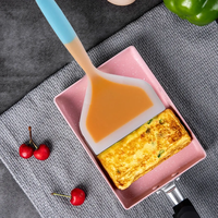 Spatula Silikon Tahan Panas Kepala Lebar Anti Lengket Aman untuk Steak Ikan Telur Menggoreng Memasak Peralatan Dapur