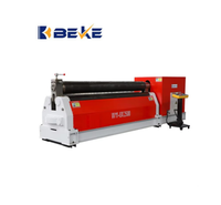 Machine à former des plaques rondes BEKE W11 8*2500 à 3 rouleaux pour le cuivre