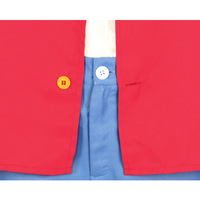 Disfraz de Luffy Estilo Pirata de Anime Japonés, Conjunto Completo con Sombrero de Paja, Chaleco Rojo sin Mangas y Pantalones Cortos Azules para Fiestas y Juegos de Rol